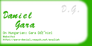 daniel gara business card